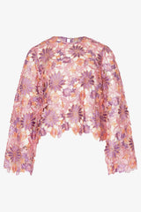 Noella Kezzie Blouse - Lilac Mix