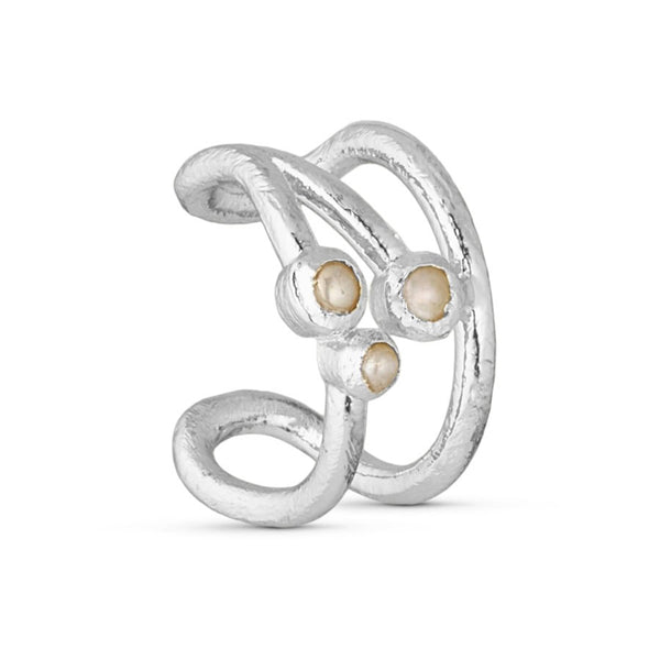 Pure By Nat Anna Earcuff - Silver