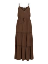 Vila Lomanja V-Neck S/L Ankle Dress