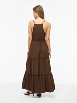 Vila Lomanja V-Neck S/L Ankle Dress
