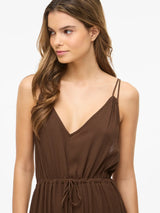 Vila Lomanja V-Neck S/L Ankle Dress