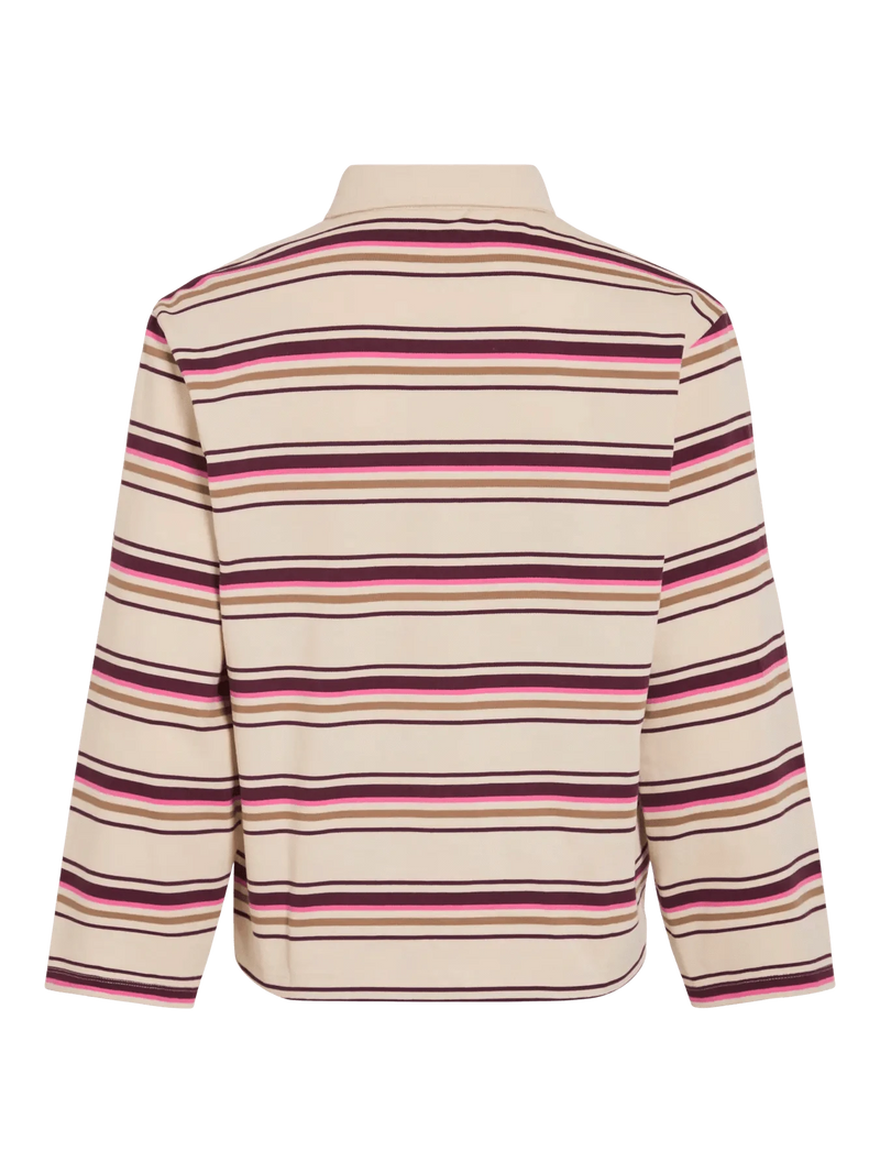 Vila Sina L/S Polo Shirt