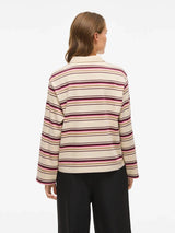 Vila Sina L/S Polo Shirt