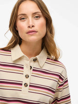 Vila Sina L/S Polo Shirt