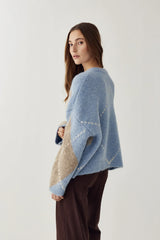Noella Lai Knit - Sky Blue Mix