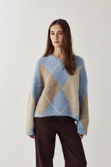 Noella Lai Knit - Sky Blue Mix