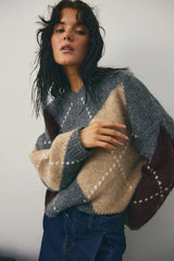 Noella Lai Knit - Medium Grey Mel