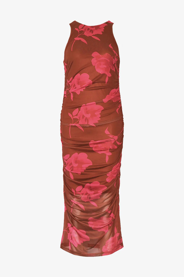 Noella Leanna Dress - Cassie Brown Print