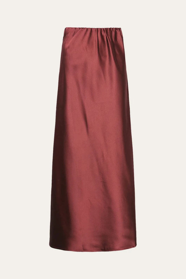 Noella Leonora Skirt - Dusty Mahogany