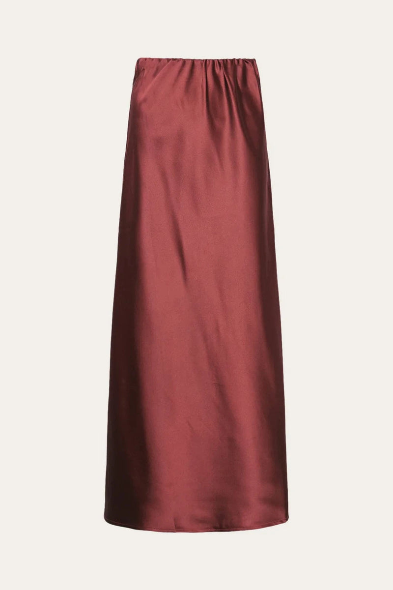 Noella Leonora Skirt - Dusty Mahogany