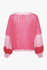 Noella Liana Knit Sweater - Pink Bubblegum