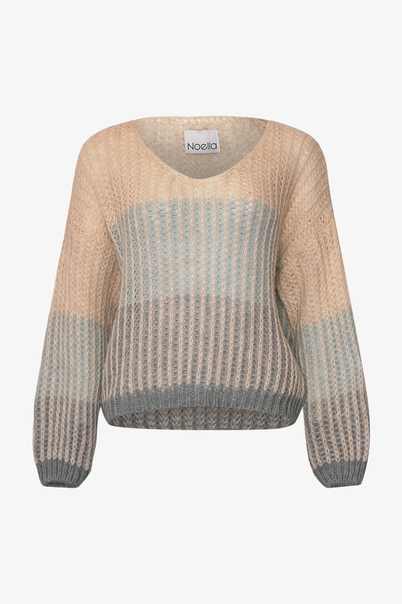 Noella Lillie Knit - Cheyenne Blue Stripe