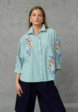 Love & Divine Love1604 - Green Stripe