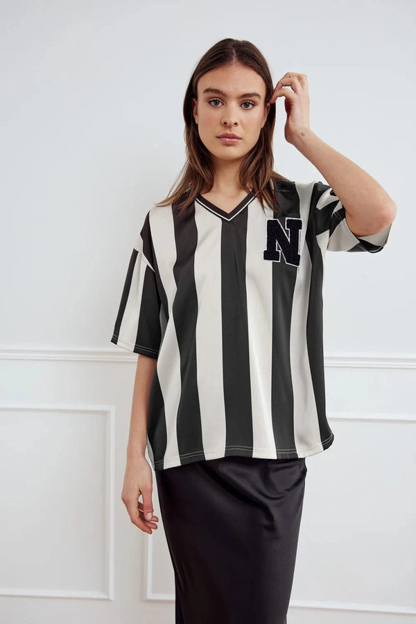 Noella Lucena Blouse - Black Ivory Stirpe