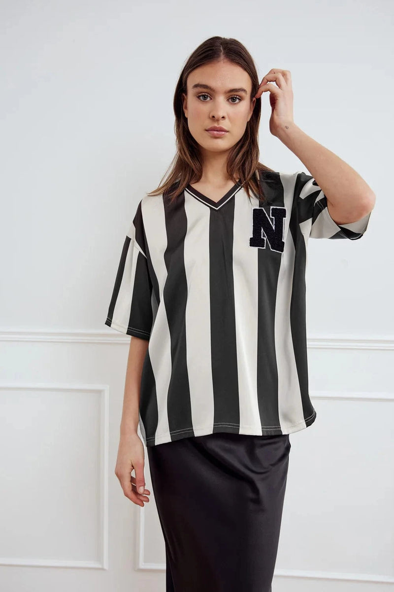 Noella Lucena Blouse - Black Ivory Stirpe