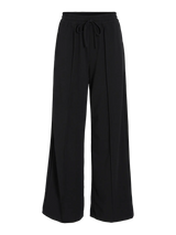 Vila Clua HW Wide Pants - Black