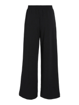 Vila Clua HW Wide Pants - Black