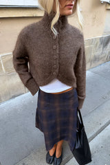Noella N-Margeaux Knit - Timber Brown Melange
