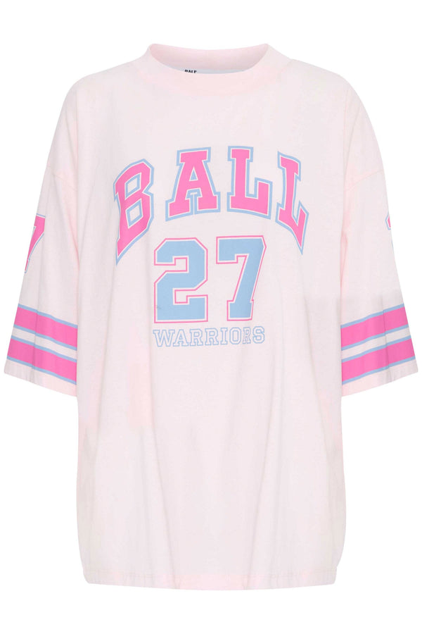 Ball Retro T-shirt - Milkshake