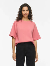 Vila Reflect Crew Neck 2/4 Sweat Top - Mauveglow