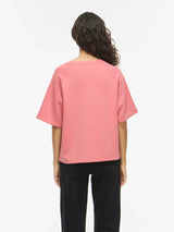 Vila Reflect Crew Neck 2/4 Sweat Top - Mauveglow