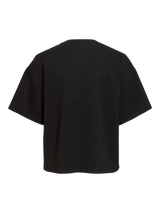 Vila Telana O-Neck 2/4 Sweat T-shirt - Black