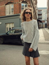 Noella Lyza Knit - Light Grey Melange