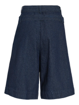 Vila Adona HW Belted Denim Shorts