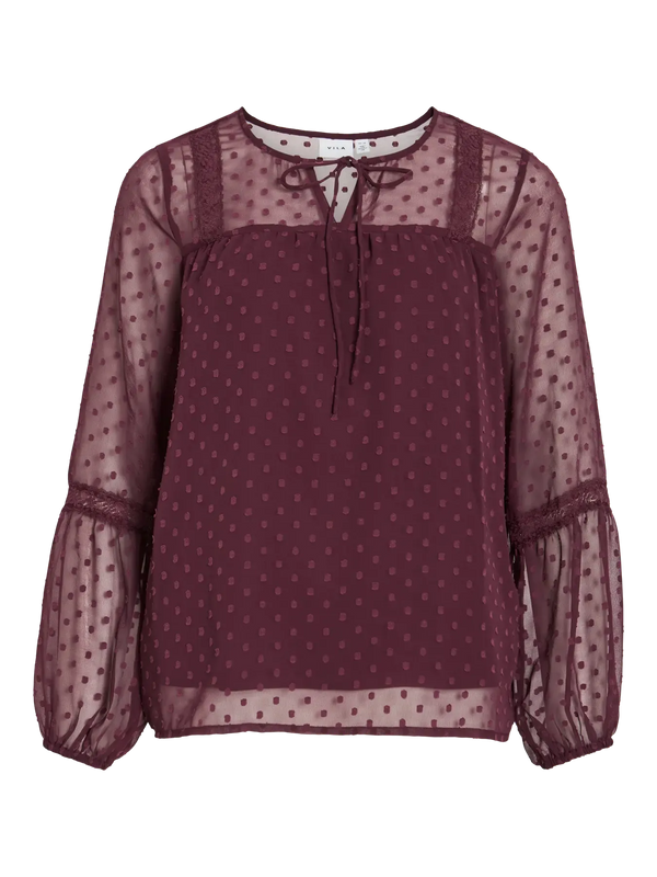 Vila Edee L/S top - Fig