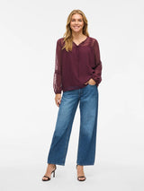 Vila Edee L/S top - Fig