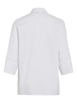 Vila Poppo Loose shirt - White