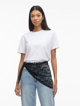 Vila Alivia Lace Scarf - Black