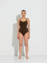 Lykkeland Coco Shapewear Bodysuit - Chocolate