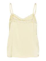 Vila Enna Raveanna Lace Singlet - Pastel Yellow