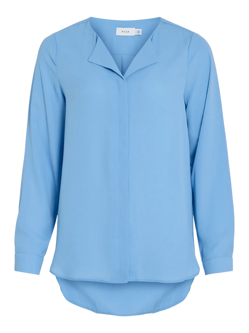 Vila Vilucy L/S Shirt - Blissful Blue