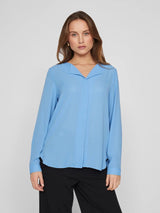 Vila Vilucy L/S Shirt - Blissful Blue
