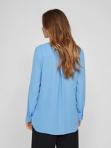 Vila Vilucy L/S Shirt - Blissful Blue