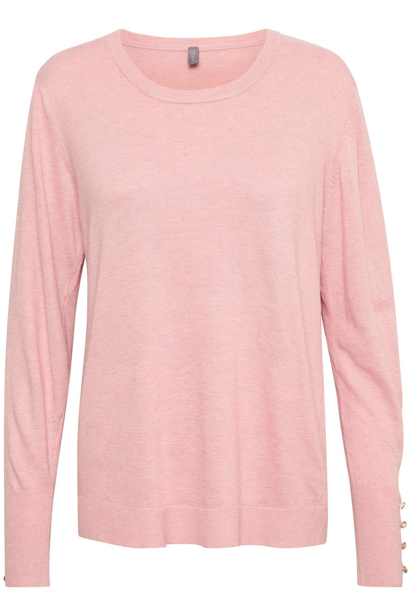 Culture annemarie Solid Jumper - Pale Mauve Melange