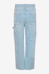 Noella Panama Cargo Jeans - Light Blue