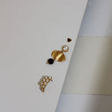 Stine a Petit Cleo Mocha Earring - Single