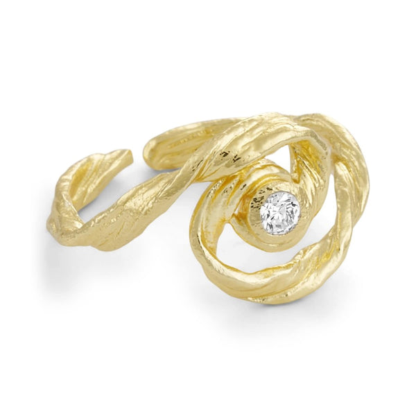 Pure By Nat Idun Coil Ring - Gold