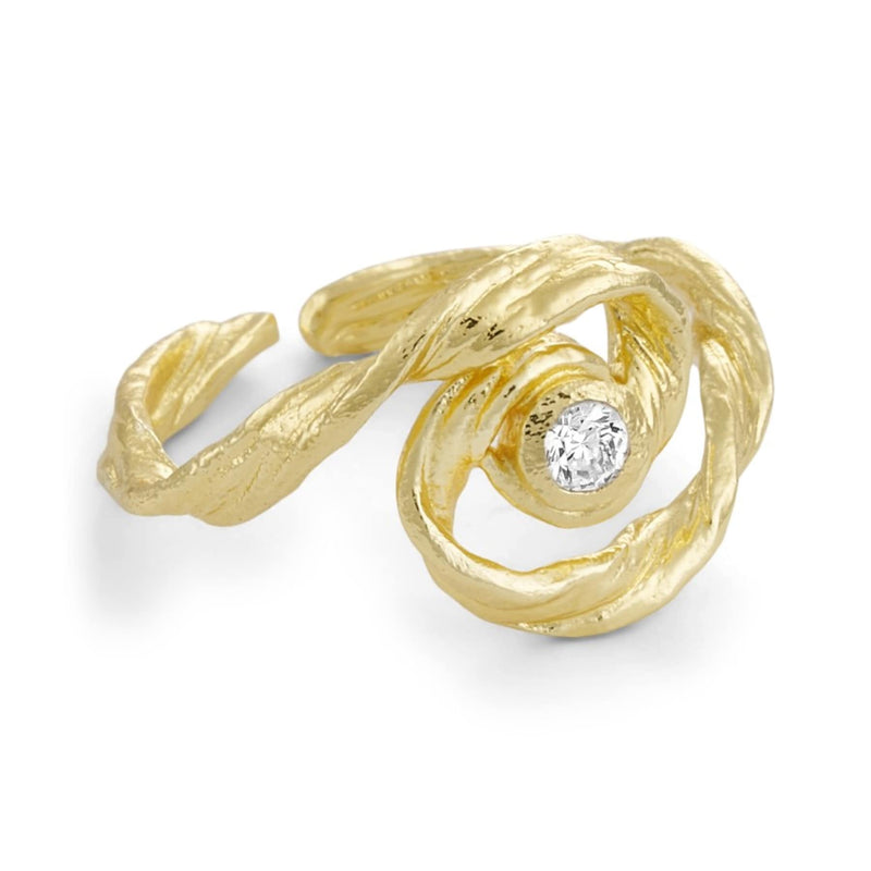 Pure By Nat Idun Coil Ring - Gold