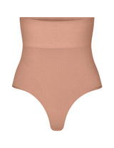Lykkeland Second Skin High Waist Thong - Tan