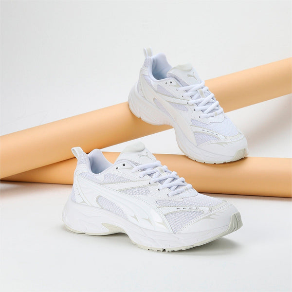 Puma Morphic Base  Sneakers - White-Sedate Gray