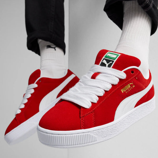 Puma Suede XL - Red - White