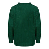 Noella Delta Knit Sweater - Bottel Green