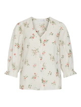 Vila Ednana 3/4 V-Neck Top
