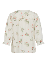 Vila Ednana 3/4 V-Neck Top
