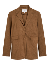 Vila Hena Loose Blazer - Argan Oil
