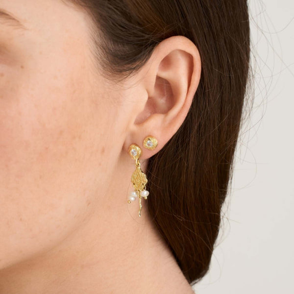 Pure By Nat Earring - Gold